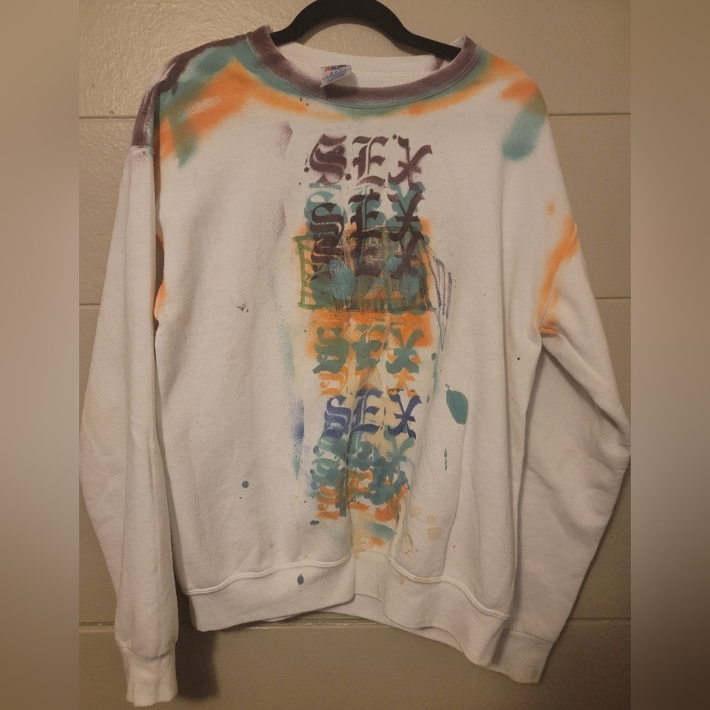 Colorful Graphic Sweatshirt